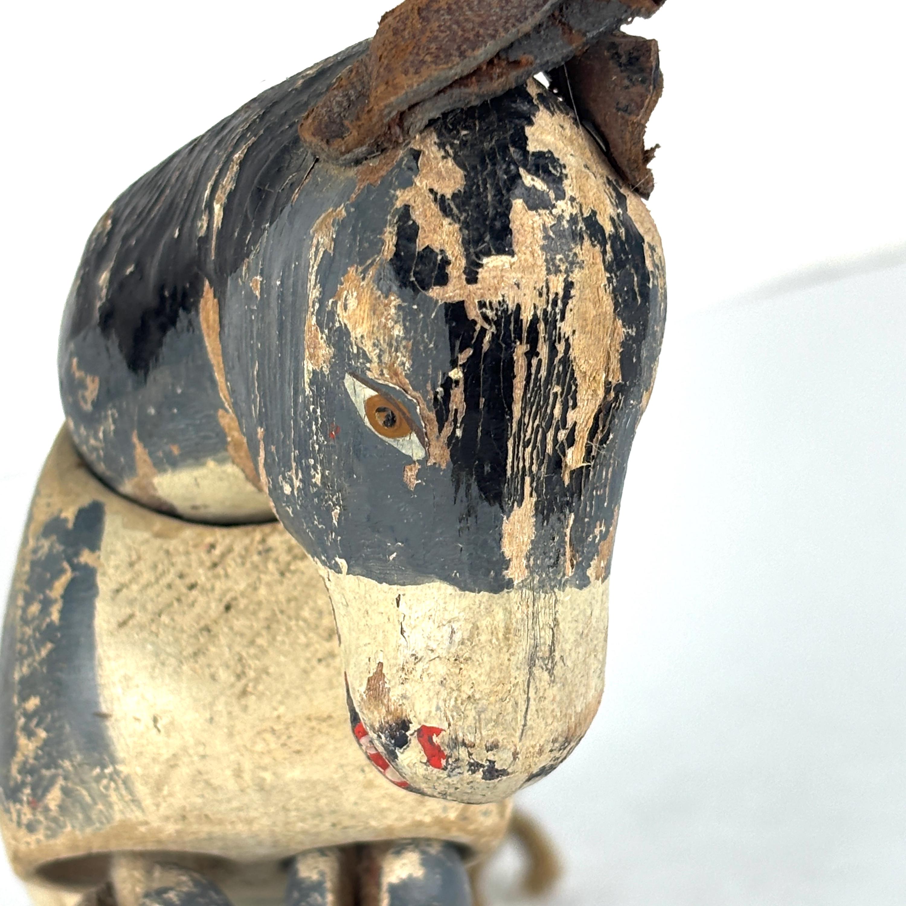 RARE ! JOUET Toy SCHOENHUT HUMPTY DUMPTY CIRCUS ANE Donkey - A REPARER