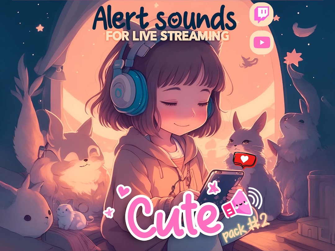 Twitch Sound Alerts Stream Audio Assets Stream Alert Sounds Audio