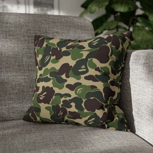 A BATHING APE BAPE Men's Goods 1ST Camo Pillow Case M Set Authentic - BRAND  NEW