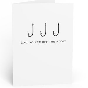 Tarjeta del Día del Padre Off the Hook