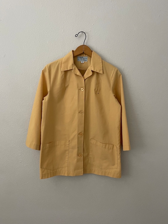 1960s/1970s two pocket work smock