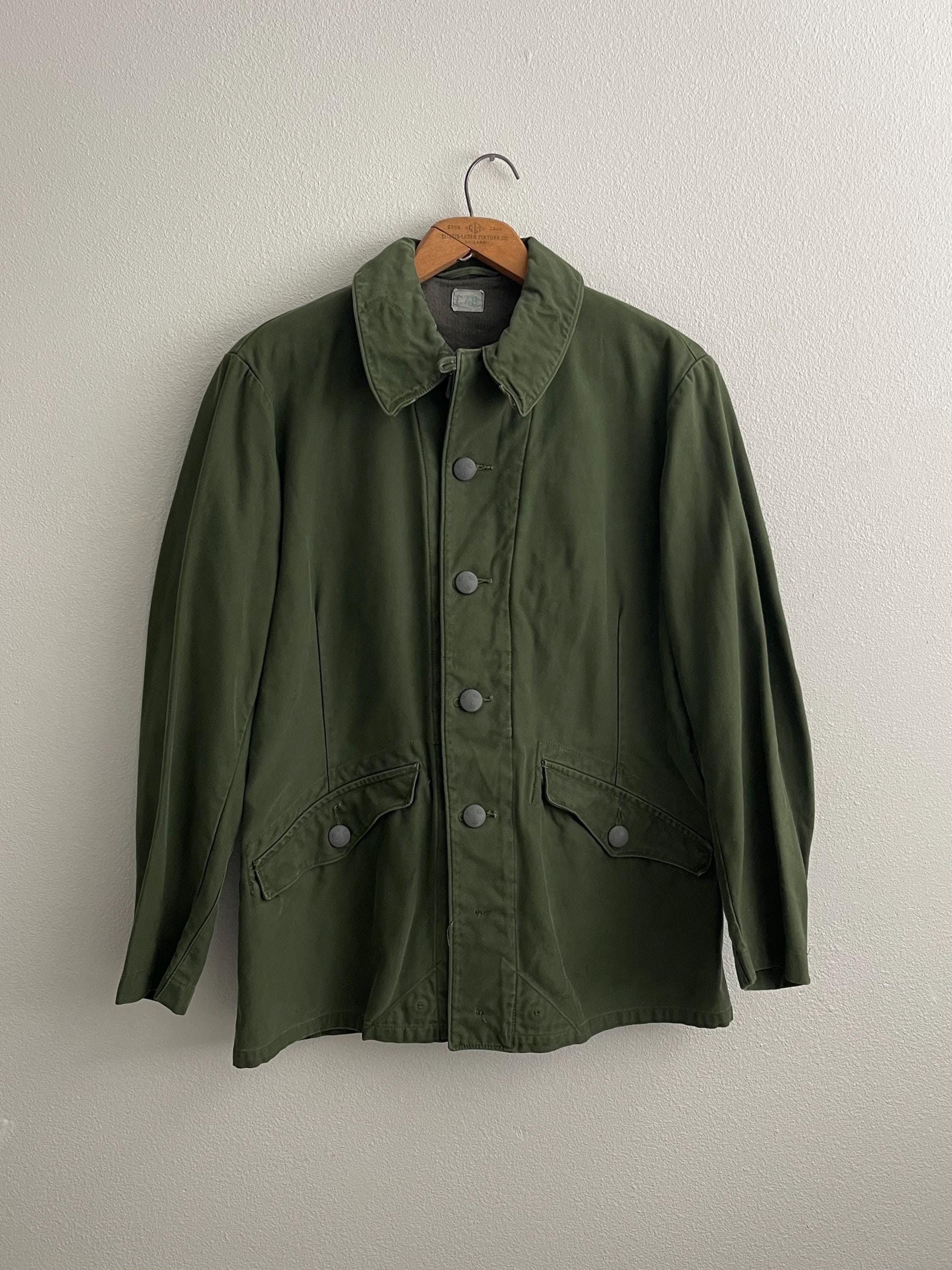 Swedish M59 field jacket Original army M59 green military