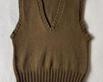 1940s American Red Cross Wool Sweater Vest - Etsy