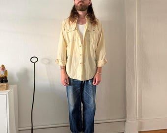 2000s Orvis cotton fishing/outdoors shirt ~ Medium