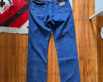 1970s made in USA Wrangler 13MWZ workwear/cowboy jeans