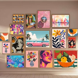 Over 4500 Maximalist Wall Art, MEGA BUNDLE, Trendy Wall Art, Maximalist Gallery Wall Set, Eclectic Wall Art, Home Decor, Trendy Print