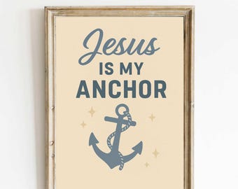 Kids Bible Verse Wall Art, Boys Room Decor Christian Prints, Scripture Wall Art Modern Christian Decor, Boys Bible Nursery