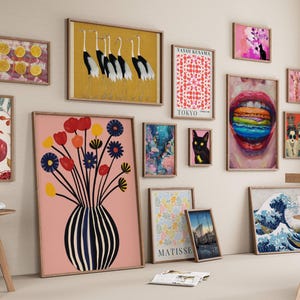 Over 8000 Maximalist Wall Art, MEGA BUNDLE, Trendy Wall Art, Maximalist Gallery Wall Set, Eclectic Wall Art, Home Decor, Trendy Print
