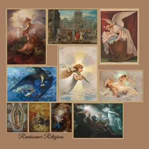 Sacred Christian Art Bundle – 500+ Vintage Religious Prints for Wall ...