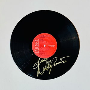 Dolly Parton Jolene 24 Carat Gold Signature Vinyl Record
