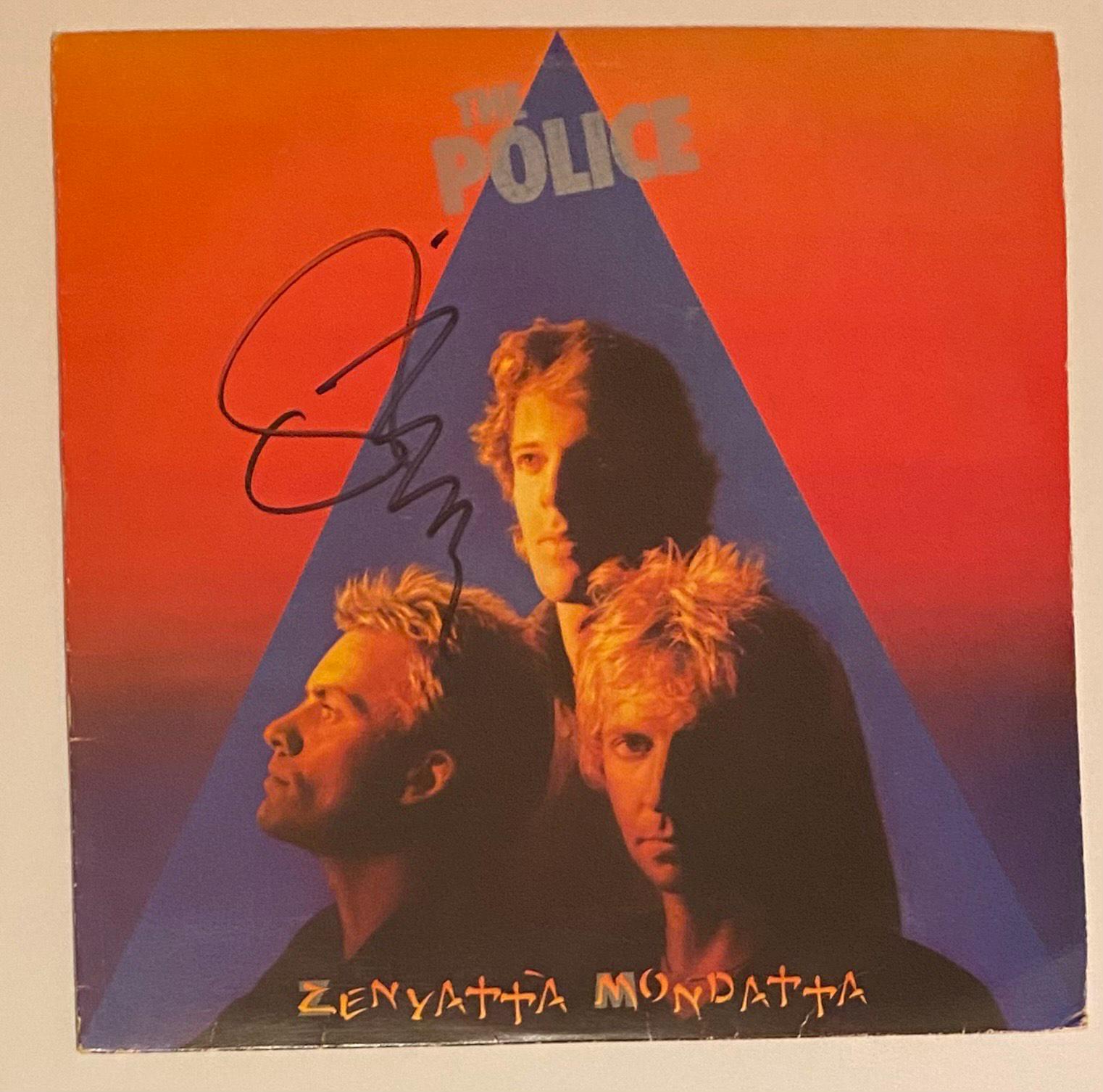 Sting autograph - Etsy 日本