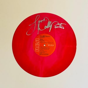 Dolly Parton Jolene Autographed Limited Edition Pink Vinyl Record