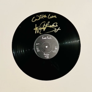 Kate Bush Running Up That Hill 24 Carat Gold Signature Vinyl Record
