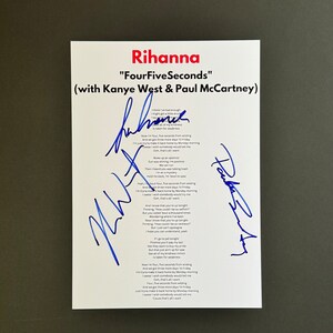 Kanye autograph - Etsy 日本