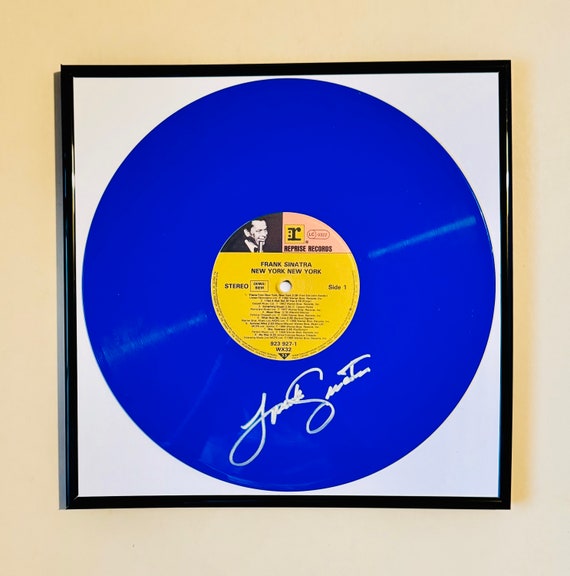 Frank Sinatra New York New York Autographed Limited Edition