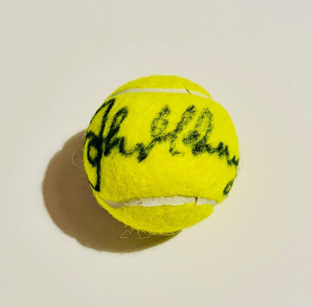 テニス　チャンピオン　ジョン・マッケンロー　証明書付き 　直筆サイン入りフォト レア!! ジョン・マッケンロー選手 直筆サイン入り記念フォト