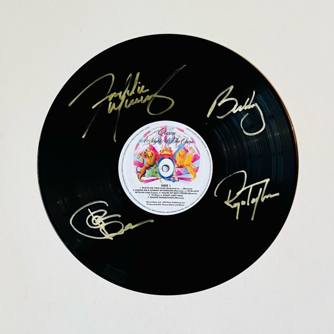 Queen A Night at the Opera 24 Carat Gold Signature Vinyl