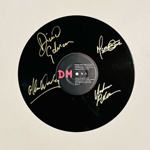 Depeche Mode Personal Jesus 24 Carat Gold Signature Vinyl Record