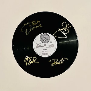 Black Sabbath Paranoid 24 Carat Gold Signature Vinyl Record