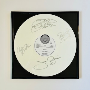 Black Sabbath Paranoid Autographed Limited Edition White Vinyl Record With Frame