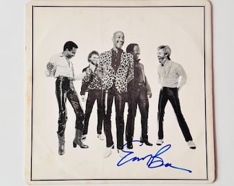 Encarte interno do LP autografado por Errol Brown com certificado de autenticidade.