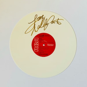 Dolly Parton Jolene Autographed Limited Edition White Vinyl Record