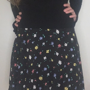 90s Paul Harris Designer Skirt, Above Knee