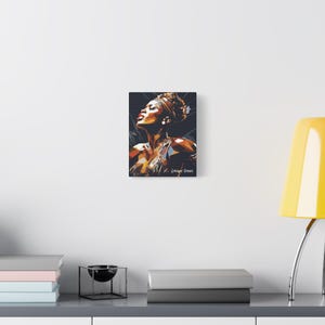 Grace Jones canvas portrait