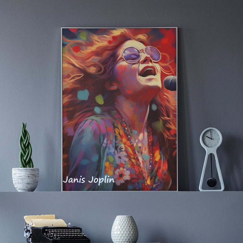 Janis Joplin Art - Etsy