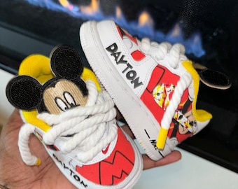 Mickey Mouse Custom Birthday shoes