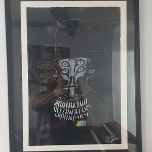 Wes Borland Self Portrait - 4 Eyes