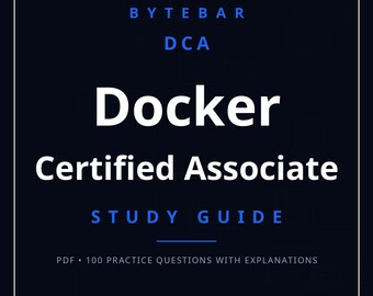 Docker Certified Associate (DCA) Study Guide | Docker DCA Certification Exam Prep PDF Download
