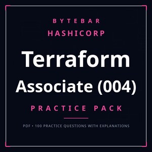 HashiCorp Terraform Associate (004) Practice Pack