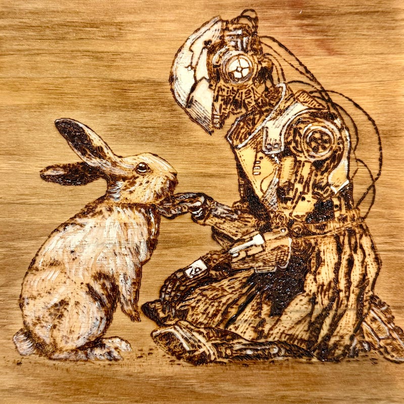 Modern Pyrography - Etsy