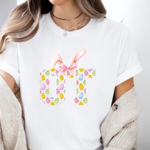 Occupational Therapy Easter Shirt, OTA Spring T shirt, COTA Easter Egg Tee Shirt, Gift for OT, Pediatric Therapy Shirt, School Therapy Shirt