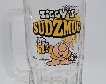 Ziggy's Sudzmug Beer Mug, Vintage 1979