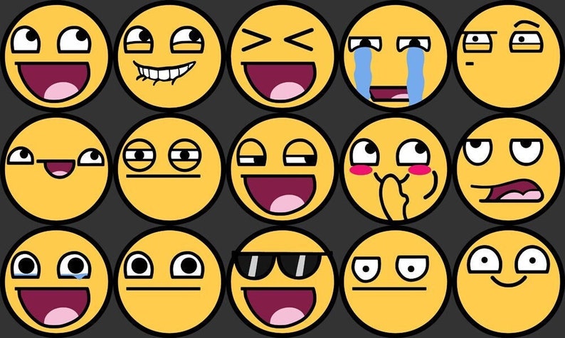 Emoji pack of 15 awesome and unique emoticons in vector format ai, pdf, svg and png zdjęcie 1