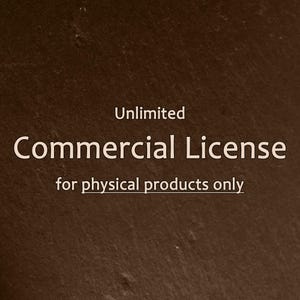 Puede incluir: Licencia comercial ilimitada para productos f&iacute;sicos &uacute;nicamente.
