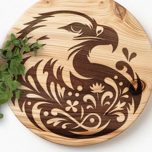 Eagle SVG, Eagle Vector Design for Cutting Machines, Eagle PDF, Eagle File, Eagle Laser Engraving Cut Files, Glowforge