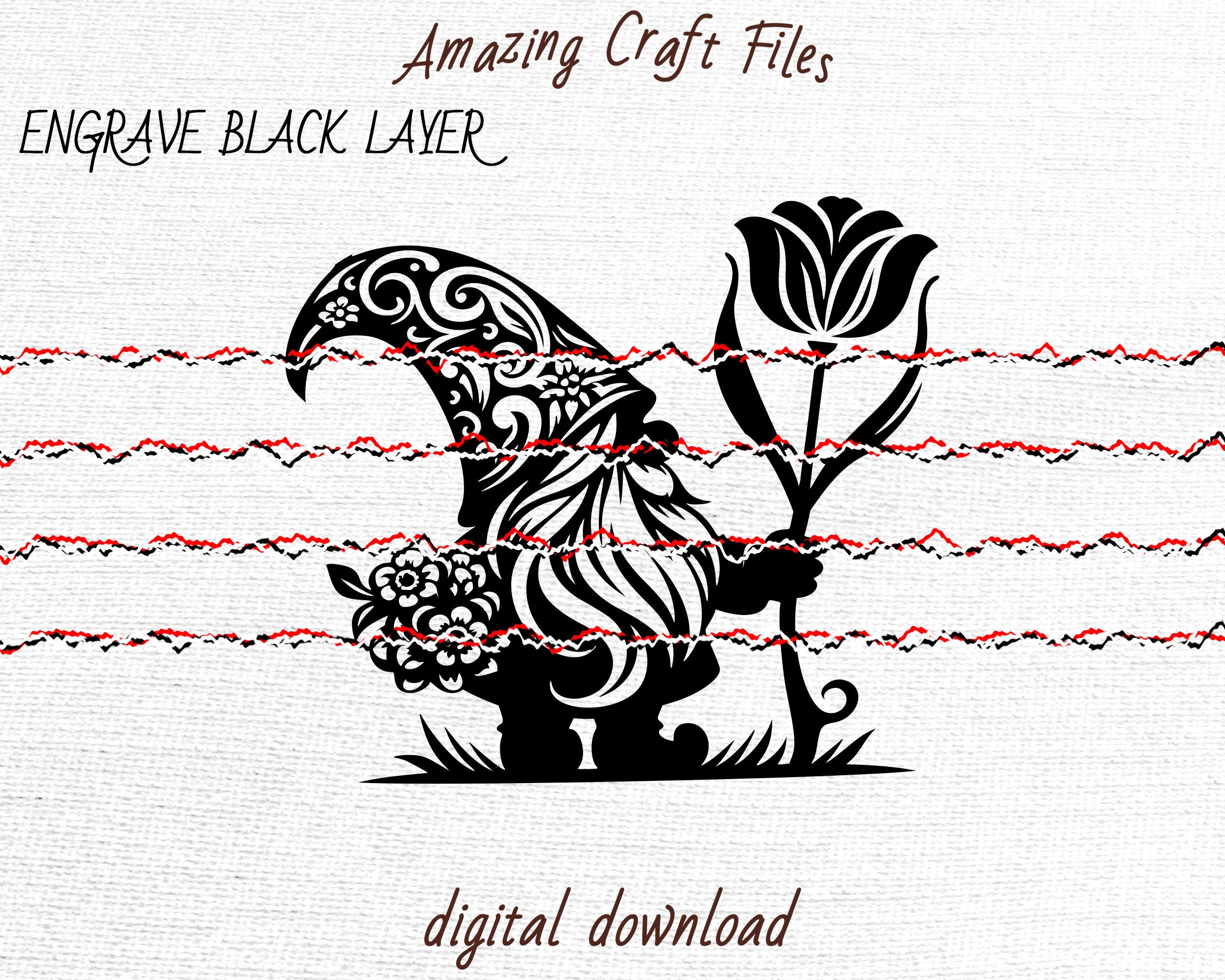 Gnome SVG Bundle: Laser Cut Files, Vector Designs (digital Download) - Etsy
