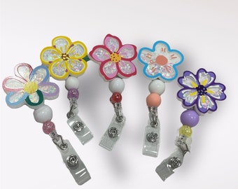 Porta-insignias de flores - Agitador