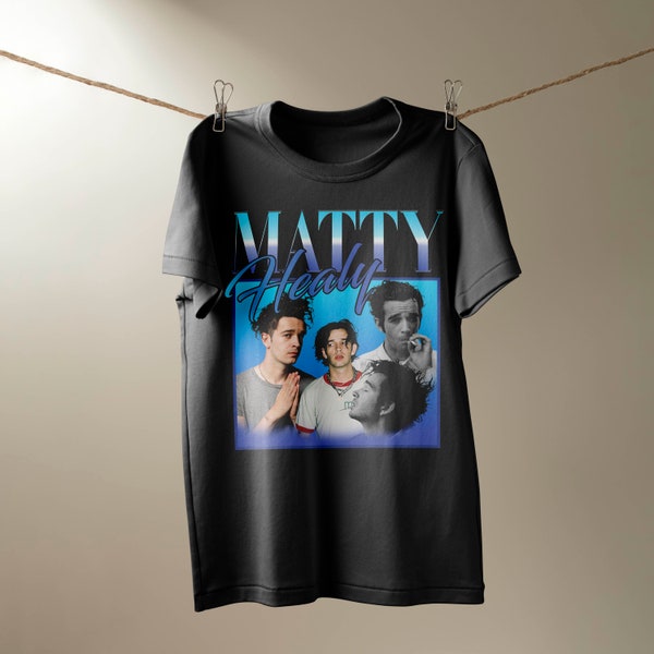 The 1975 Matty Healy Band Shirt 90er Jahre Stil Bootleg Vintage Fan Art Merch Somebody Else Robbers