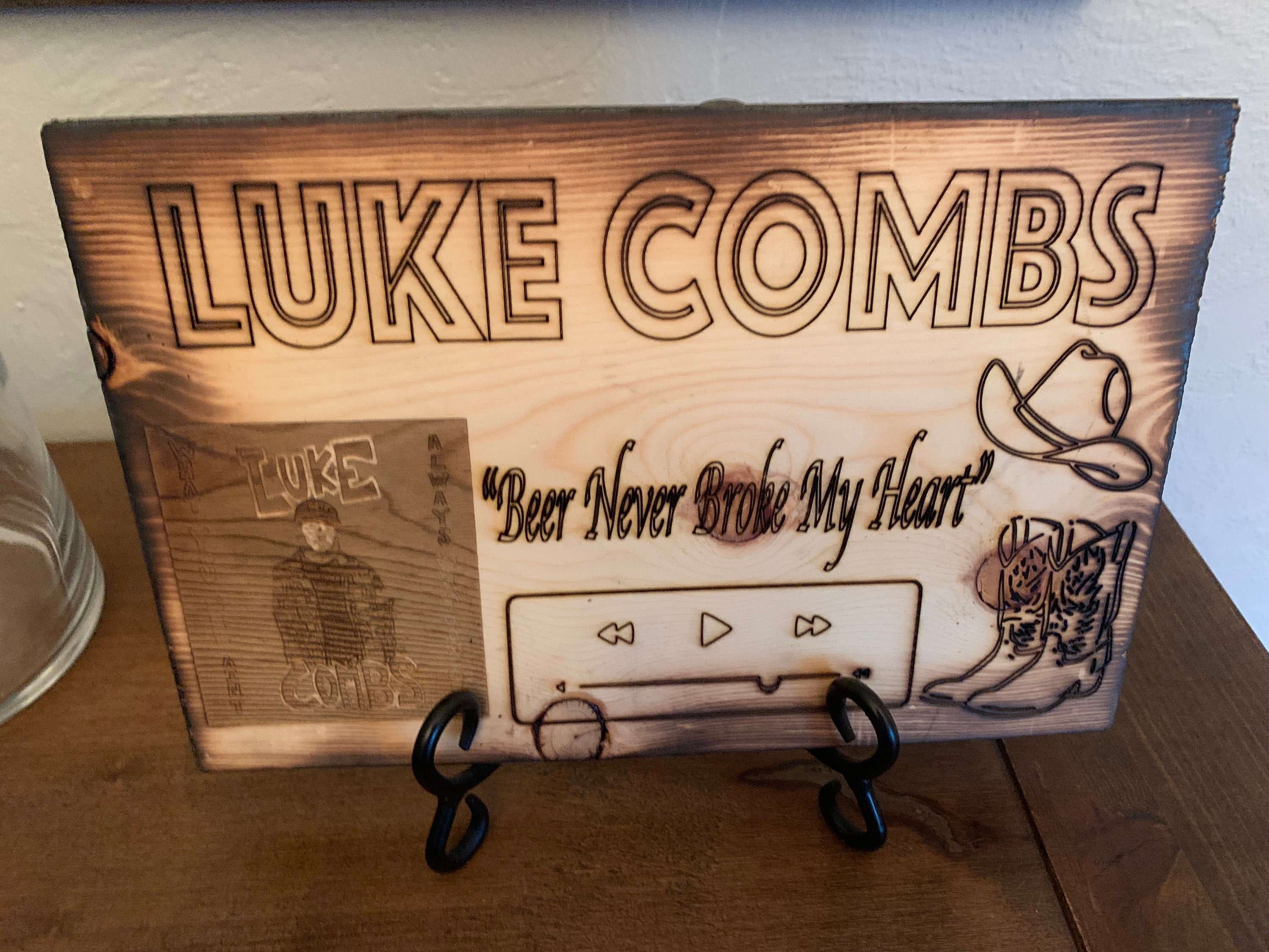 Luke Combs Tapestry Etsy