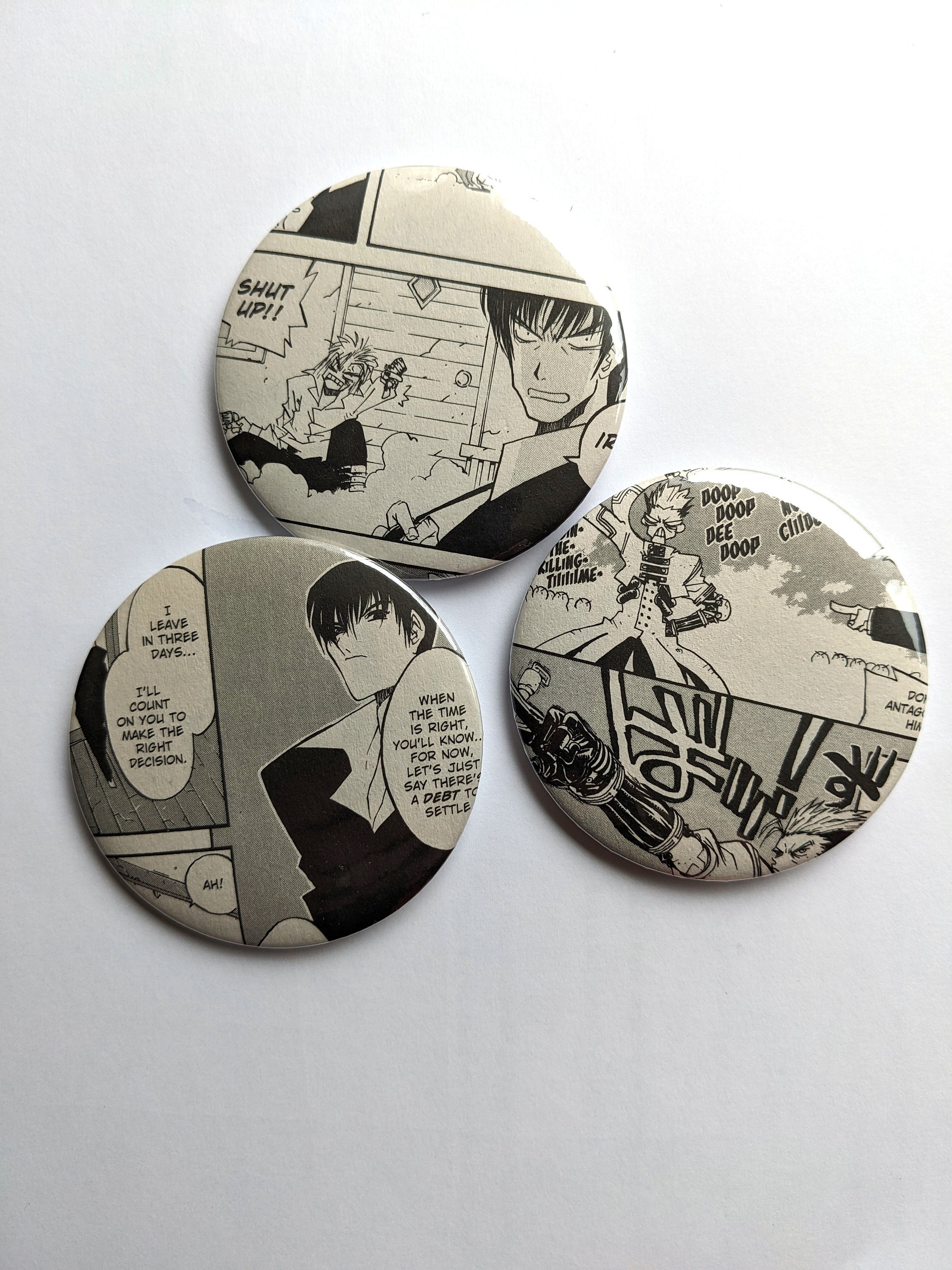Tokyo Revengers Original Illustration Pinback Button (Kazutora