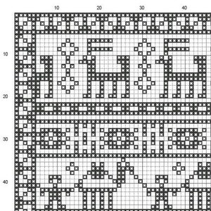 Bivas Sampler, a Cross stitch Pattern image 10