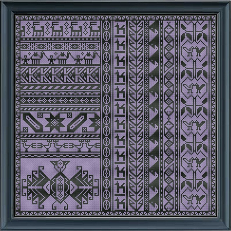 Bivas Sampler, a Cross stitch Pattern image 8