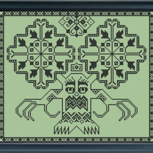 Dare Leng Dar an Original Cross Stitch Pattern