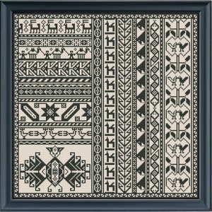 Bivas Sampler, a Cross stitch Pattern image 6