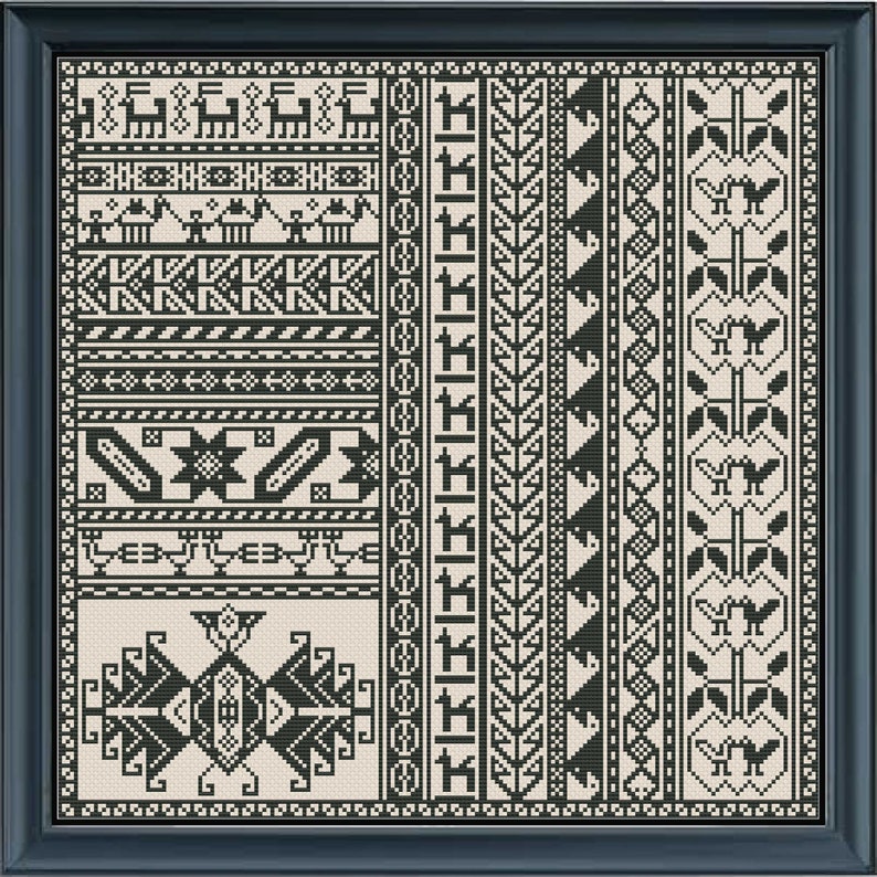 Bivas Sampler, a Cross stitch Pattern image 6