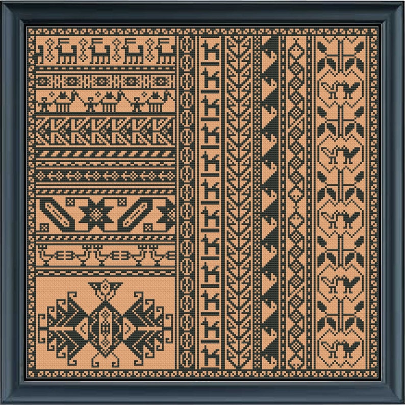 Bivas Sampler, a Cross stitch Pattern image 5